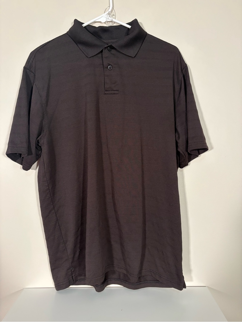 Marc Jacobs Dark Brown Short-Sleeve Polo Shirt